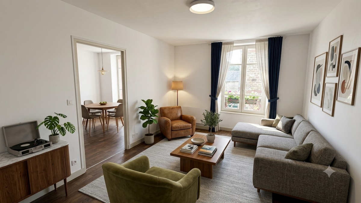 Appartement 51 m² Saint-Briac-sur-Mer — photo 4 — Archipel Capital
